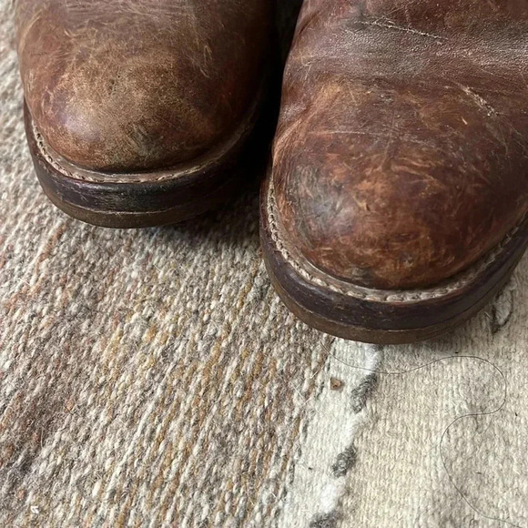 Vintage Browning Tall Engineer  Biker Boots   US men\'s  7 D